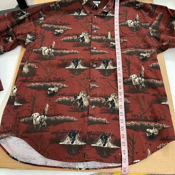 Columbia River Lodge Lab Hunting Button Down Medium - Picture 10 of 10